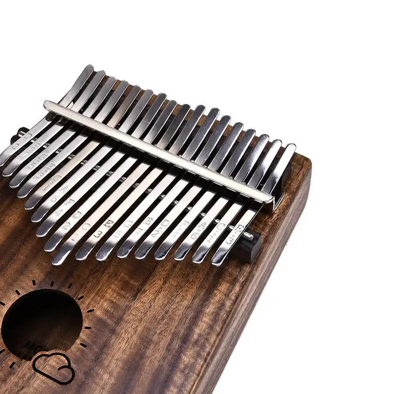 17 مفاتيح EQ الخشب كاليمبا الإبهام البيانو رابط رئيس اقط مع حقيبة حالة كابل Mbira الماريمبا الأفريقية الموسيقية أداة