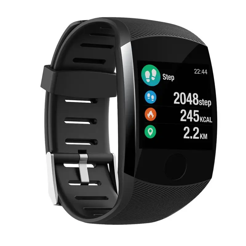 

Sports Smart Bracelet 1.3 Inch Color Screen Blood Pressure Heart Rate Monitoring Step Count Calls Reminder Waterproof Bracelet