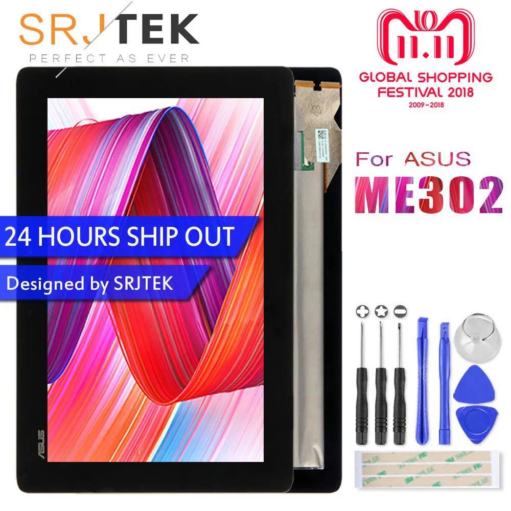 Original 10.1 for ASUS MeMO ME302 ME302C ME302KL K005 K00A 5425N FPC-1 LCD Display Touch Screen Matrix Digitizer Tablet Assembly Original 10.1 for ASUS MeMO ME302 ME302C ME302KL K005 K00A 5425N FPC-1 LCD Display Touch Screen Matrix Digitizer Tablet Assembly