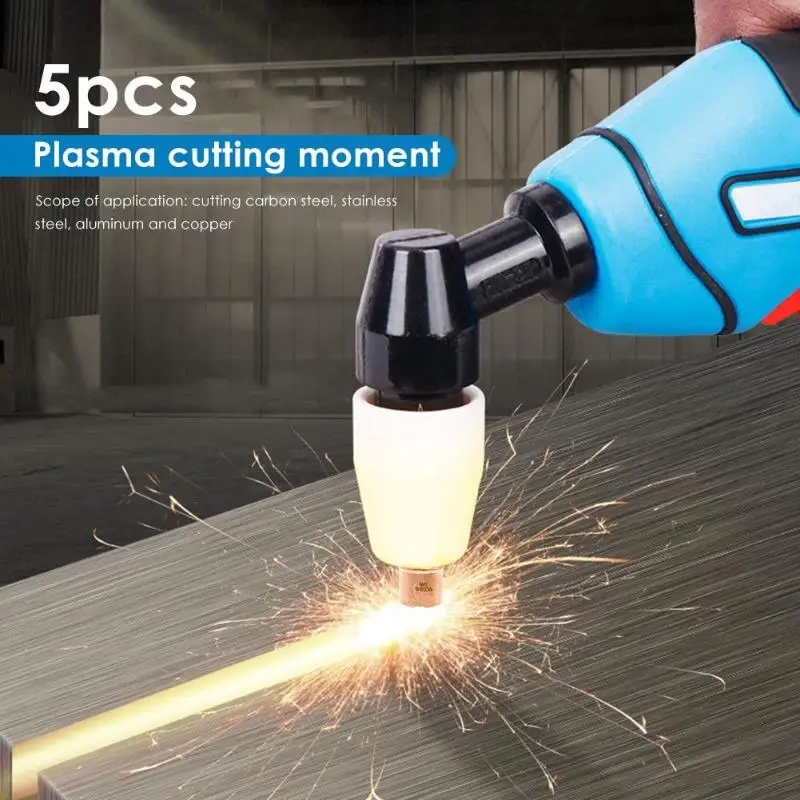 

5pcs 9-8236 Plasma Torch Shield Cap for Thermal Dynamics Welding Machine