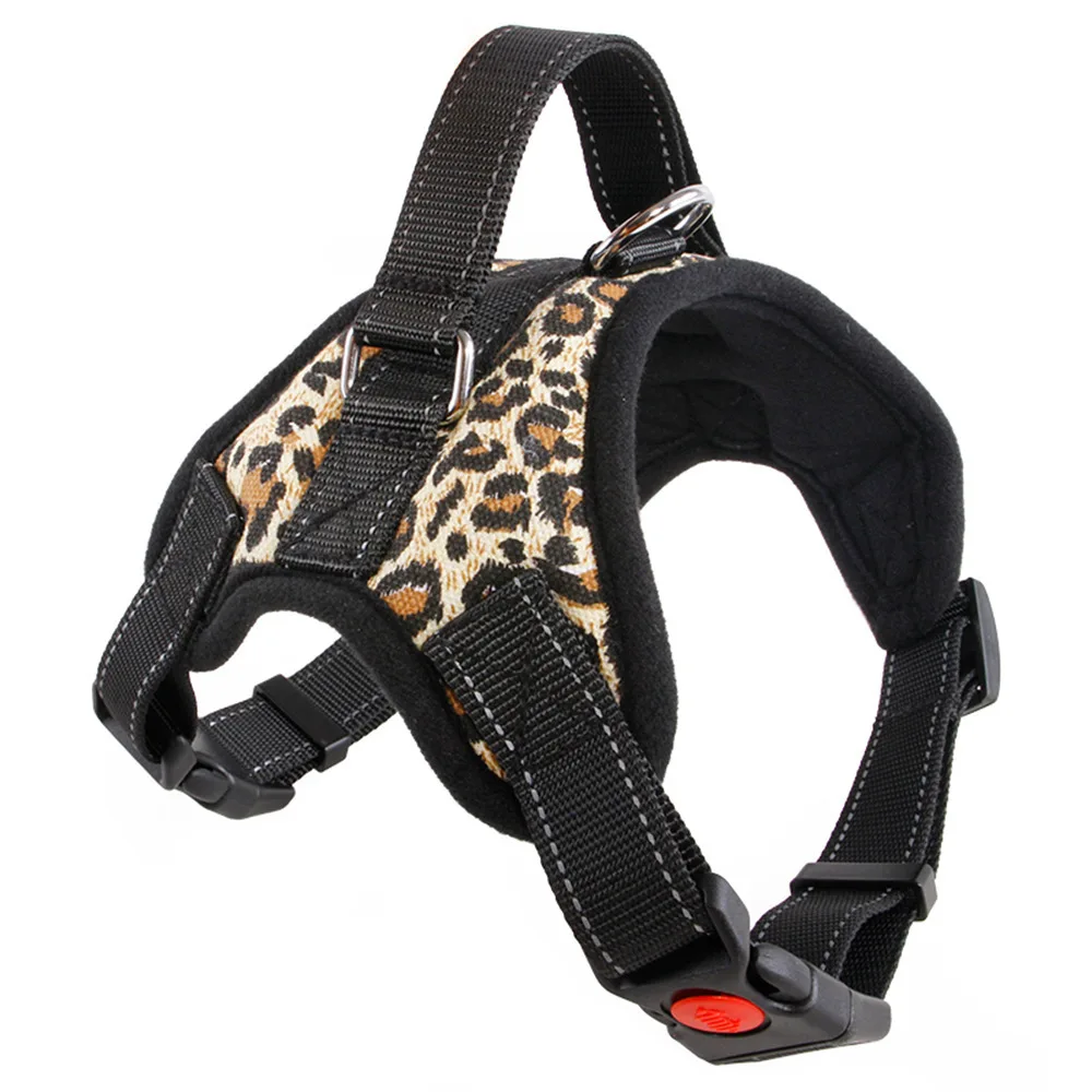 

2019 New Nylon Heavy Duty Dog Pet Harness Collar K9 Padded Extra Big Large Medium Small Dog Harnesses vest Husky Dogs Supplies