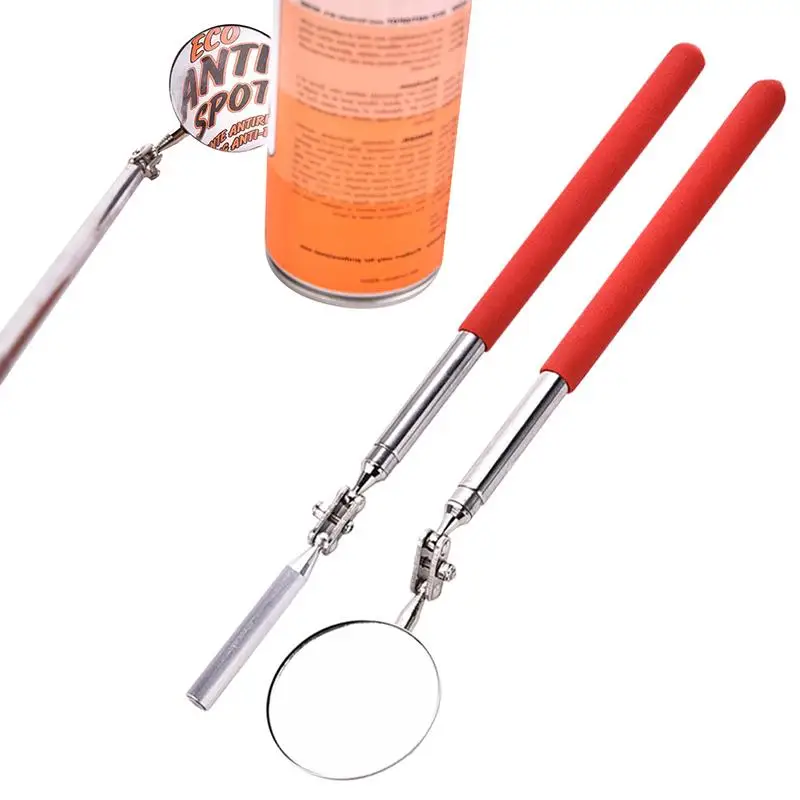 

Car Repair Tools Telescoping Inspection Mirror Magnetic Pick-up Mechanics Tool Set 360 Rotary For Line Of Sight Obstacle Area