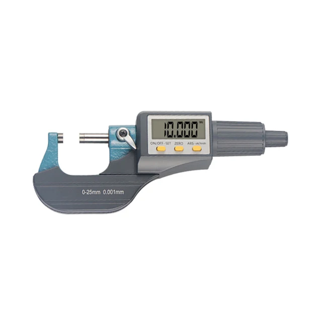 Buy 0 25mm 0.001mm Resolution Electronic Outside Micrometer Micro Caliper with