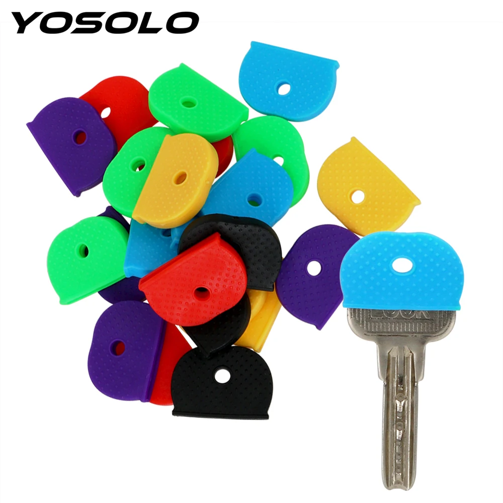 YOSOLO 24 шт./упак. защитный чехол для автомобильного ключа эластичный ключа|Футляр