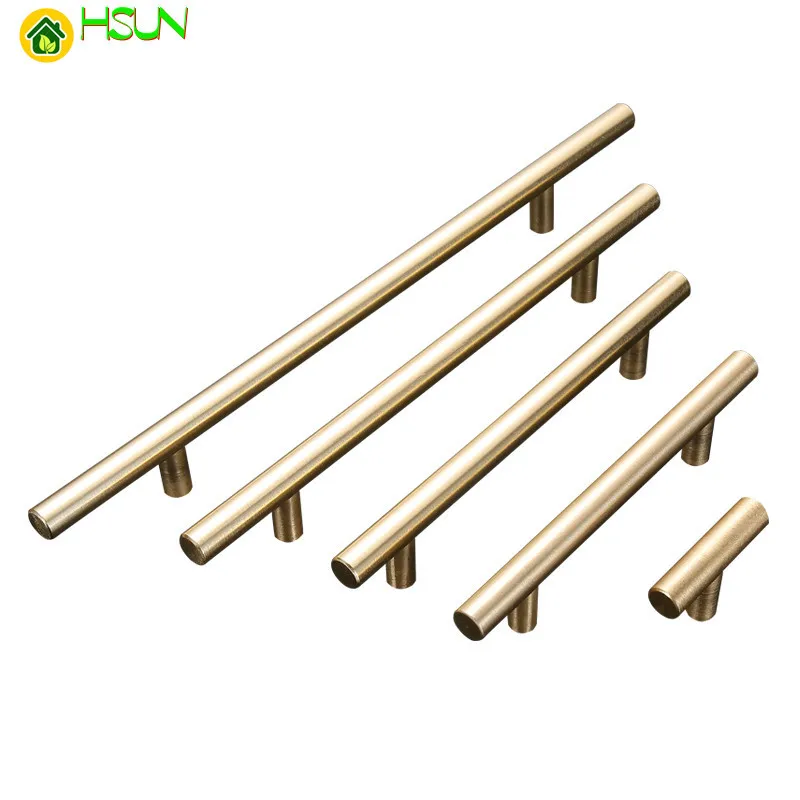 

1 pc Aluminum T Shape Cabinet Pulls Gold Handle for Drawer Cupboard Furniture Handles Pull Knob Hardware