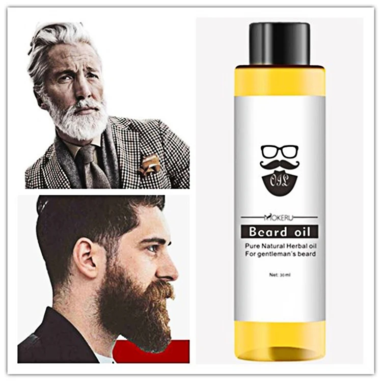 1 шт. 30 мл Mokeru органическое масло для бороды продукты для выпадения волос спрей масло для роста бороды для роста мужчин борода для роста Pro
