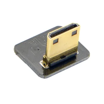 

Zihan CYFPV Mini HDMI Type C Male Connector Down Angled 90 Degree for FPV HDTV Multicopter Aerial Photography