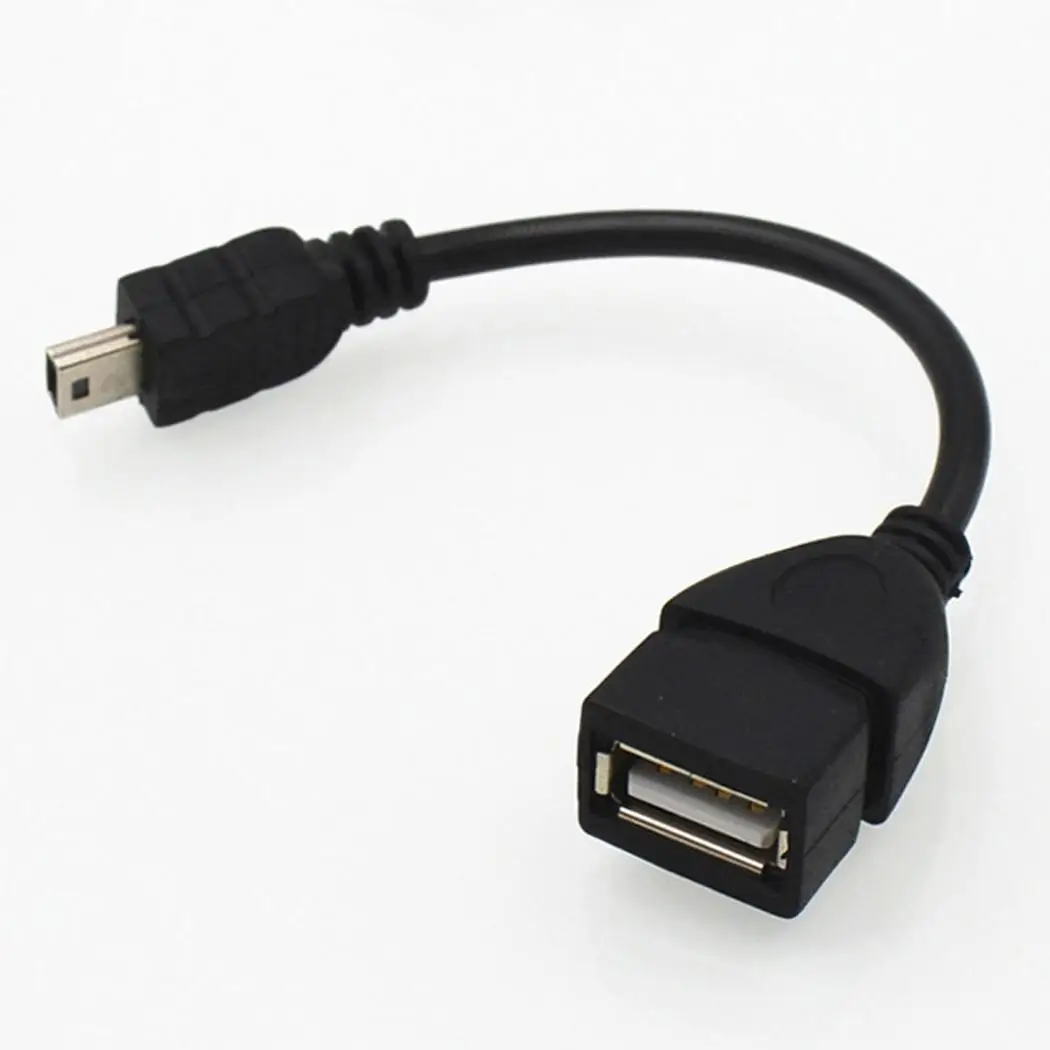 14 5 см портативный USB 2 0 A Женский к Micro B Мужской конвертер OTG адаптер кабель для Sam