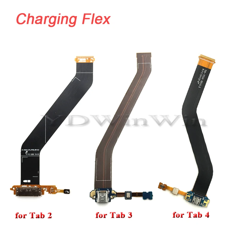 

10pcs charging flex cable USB dock connector charger port for Samsung Galaxy Tab 3 P5200 Tab 2 P5100 Tab 4