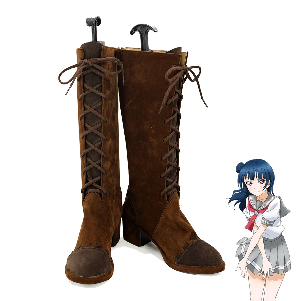 

Love Live Sunshine Aqours Cosplay Shoes Women Boots