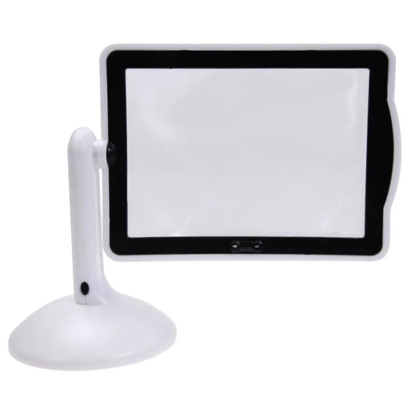 

New Portable Desktop 3X Magnifier Led 180 Degree Rotatable Desk Lamp Lighting Loupe Reading Magnifier Glass For Reading Writin