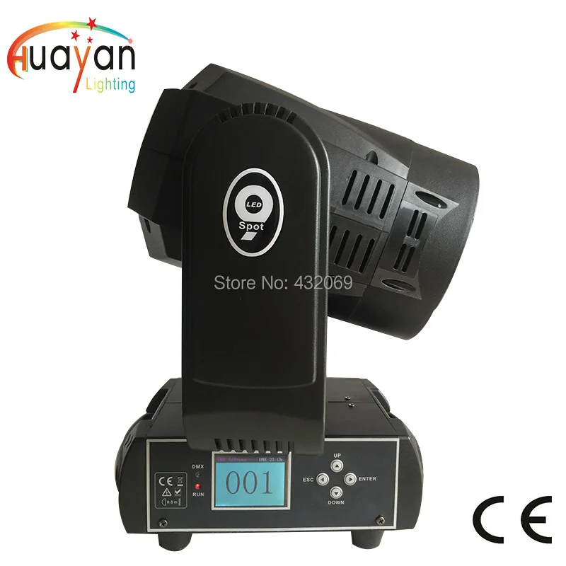 Профессиональное сценическое Освещение dj оборудование 75 Вт led gobo 9*12 RGBWA + UV 6in1 spot