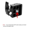 Cámara negra 323, placa de liberación rápida con adaptador especial (200PL-14), Compatible con cámaras trípode monópode DSLR Manfrotto 323 ► Foto 3/6