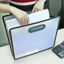 VODOOL 12 Слои карманов A4 папка для файлов расширение сумка для файлов аккордеон Организатор классификация тесты документы бизнес инструмент подачи