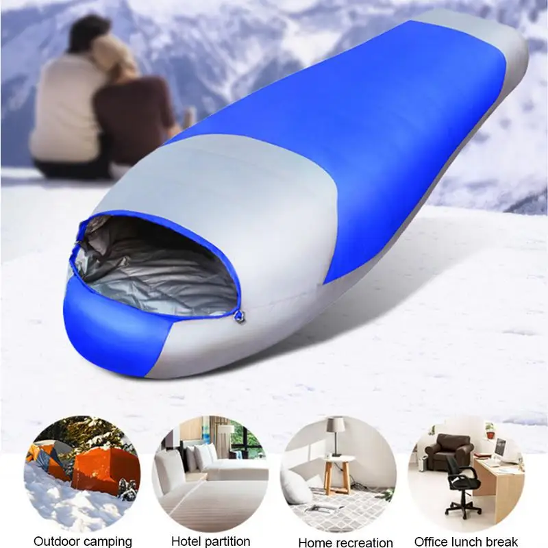 

Outdoor Insulated Single Waterproof Down Sleeping Bag Outdoor Camping Adult Sleeping Bag