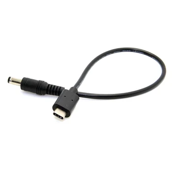 

Chenyang Type C USB 3.1 USB-C to DC 5.5 2.5mm Power Plug Extension Charge Cable for Apple New Laptop 20cm USA