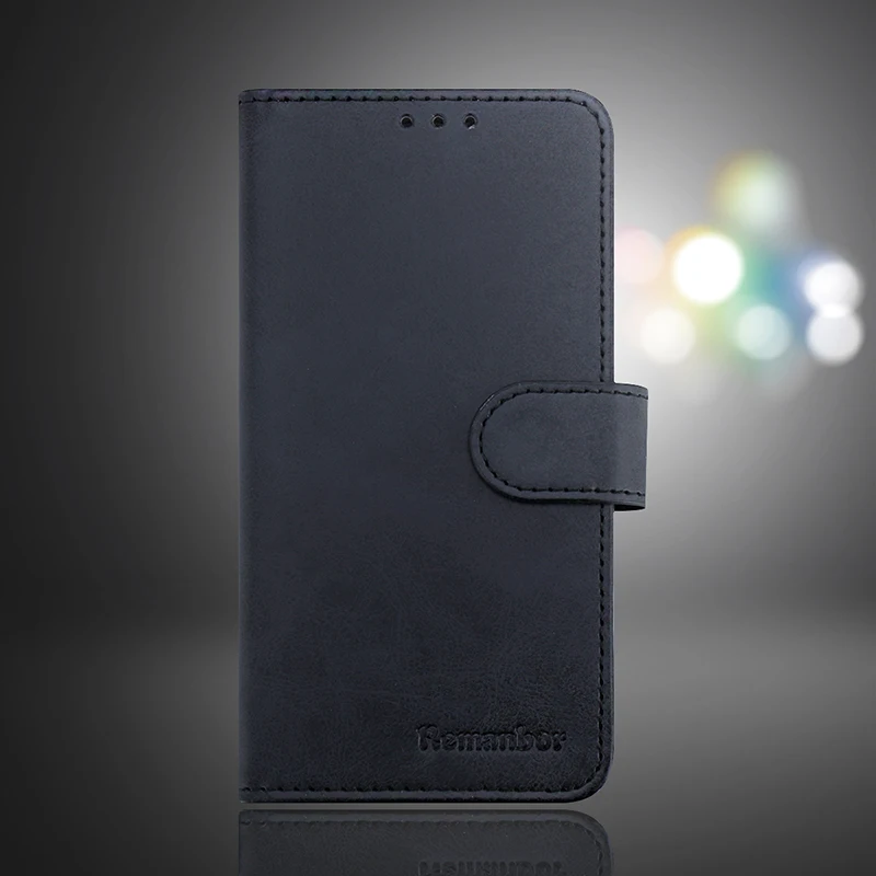 Remanbor для Oukitel C11 Эксклюзивный кожаный чехол телефона Обложка кредитной держатель