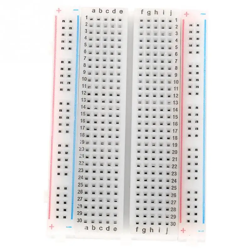 

3 pcs Solderless Breadboard 400 Points Holes Solderless Prototype Breadboard ABS Circuit Board