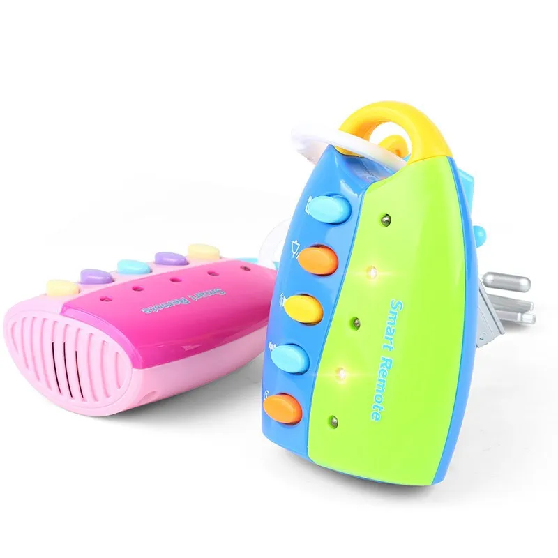 Comfort Baby Toy Musical Car Key Toy Smart Remote Car Voices Pretend Play Education With Light & Music For Baby Stop Crying