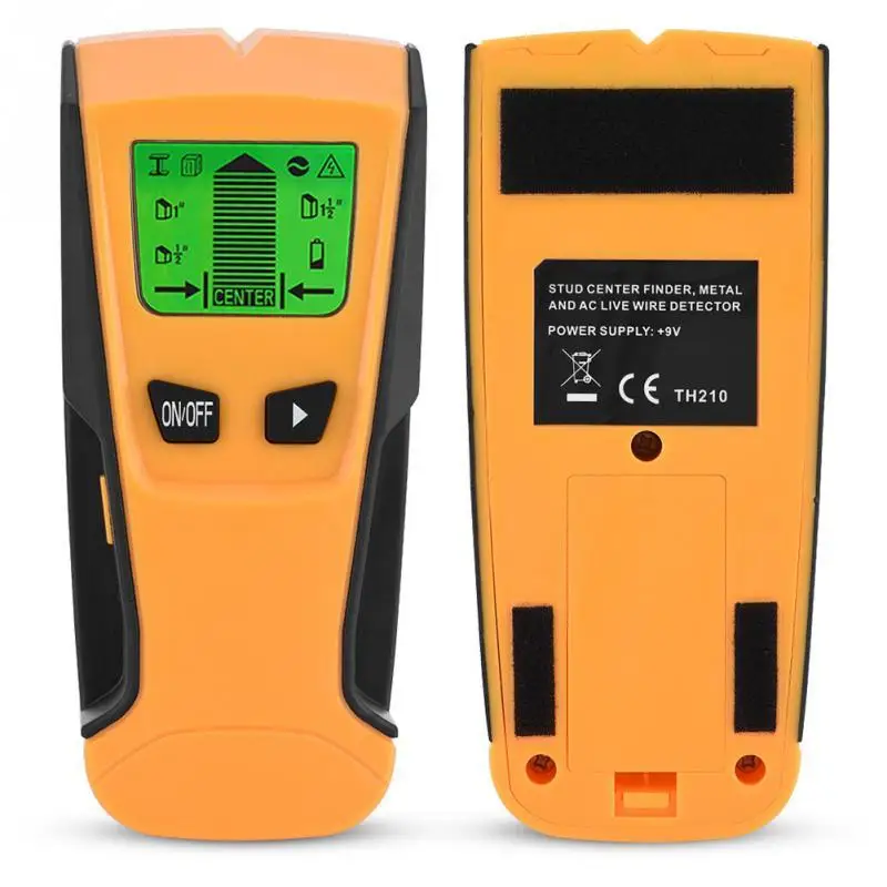 

3 In 1 Pinpointer metal detector Live Wire Scanner Detect Electrical Box Wall Form Yellow Wall Detector