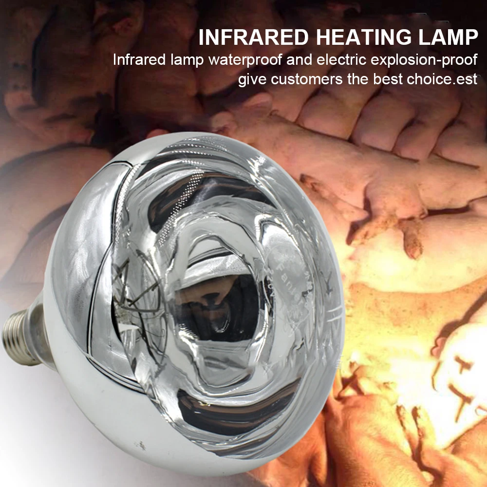 E27 Pet Heating Bulb 100/150W/200W250W Far Infrared Ceramic Bulb