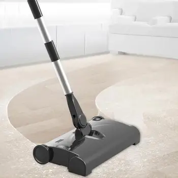 

USB Charging Sweeper 1200mah Large Capacity Vacuum Cleaner Handle Adjustable -360 Degrees Cleaning Sweeping Machine