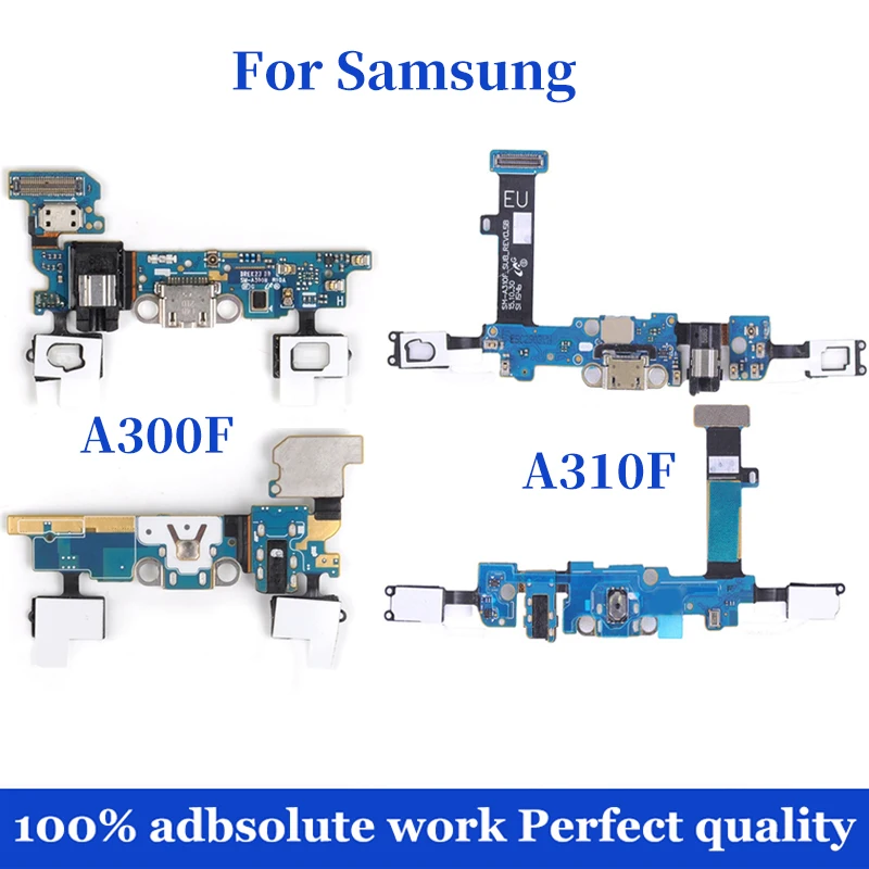 Для Samsung Galaxy A300F S3 2015 A310F A3 2016 док разъем Micro USB зарядный порт гибкий кабель запасные