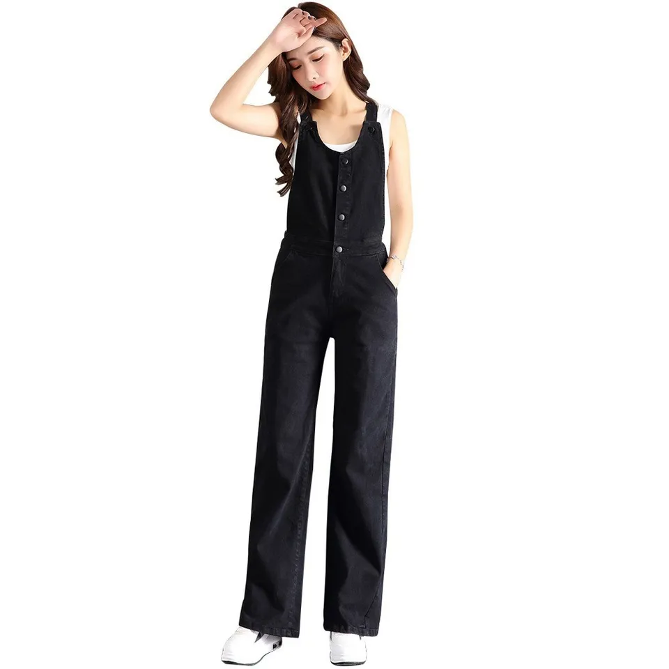 flare jean jumpsuit