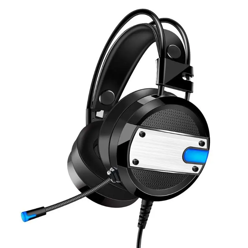 A10 Wired Gaming Headset Deep Bass Headphones w/Microphone LED Light for PC | Электроника