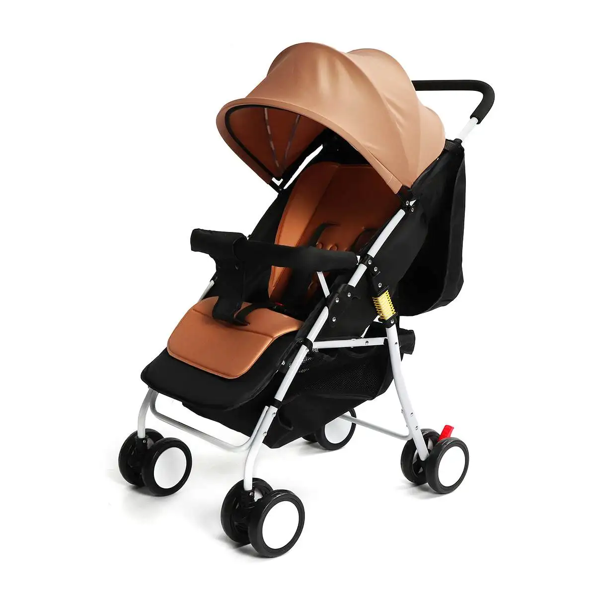 

Baby Stroller High Landscape Can Sit Reclining Folding Lightweight Push From Two-way Baby Cart With Shock-absorbing For Kids