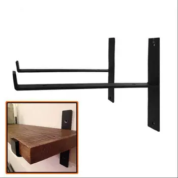 

2pcs/set Bracket Wall Shelf Word Partition Wall Shelf Bookcase T-Shaped Decorative Frame Wall Wall Mounted Tripod Dropship