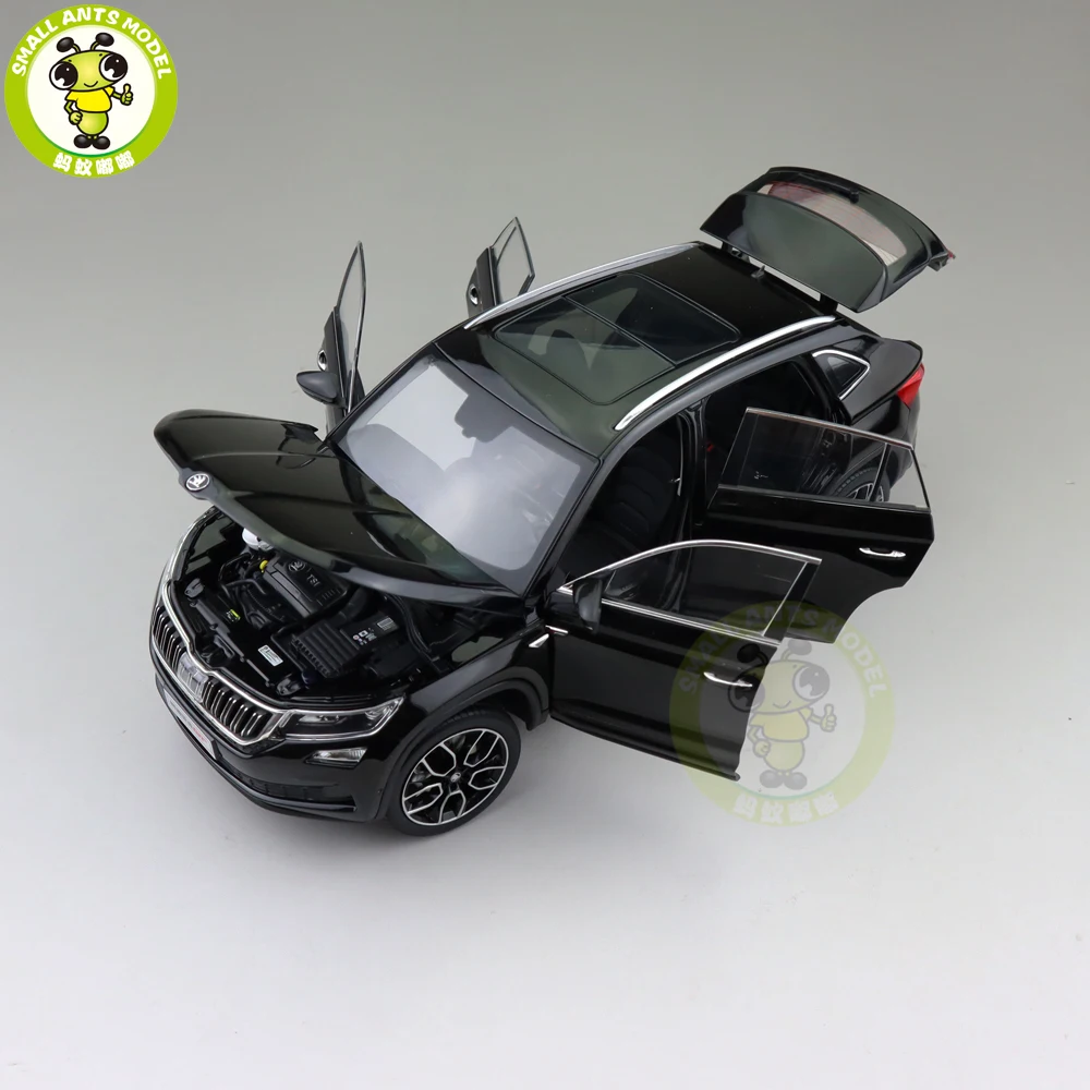 1/18 Skoda KODIAQ GT SUV литая модель металлическая модель автомобиля SUV Подарочная коллекция хобби черный