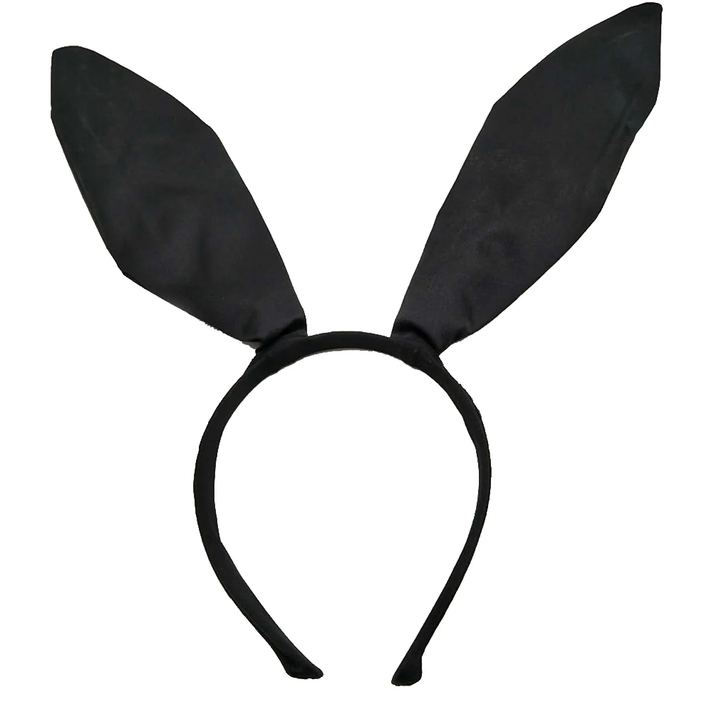

Easter Sweet Sexy Bunny Ears Headband Rabbit Ear Hair Band for Party Cosplay Costume Accessory (Black)