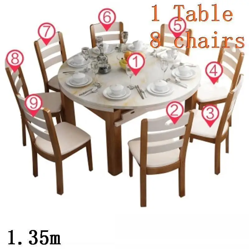 Dinning Set Esstisch Piknik Masa Sandalye Meja Makan Sala De Jantar Shabby Chic Wood Bureau Desk Mesa Comedor Dining Table