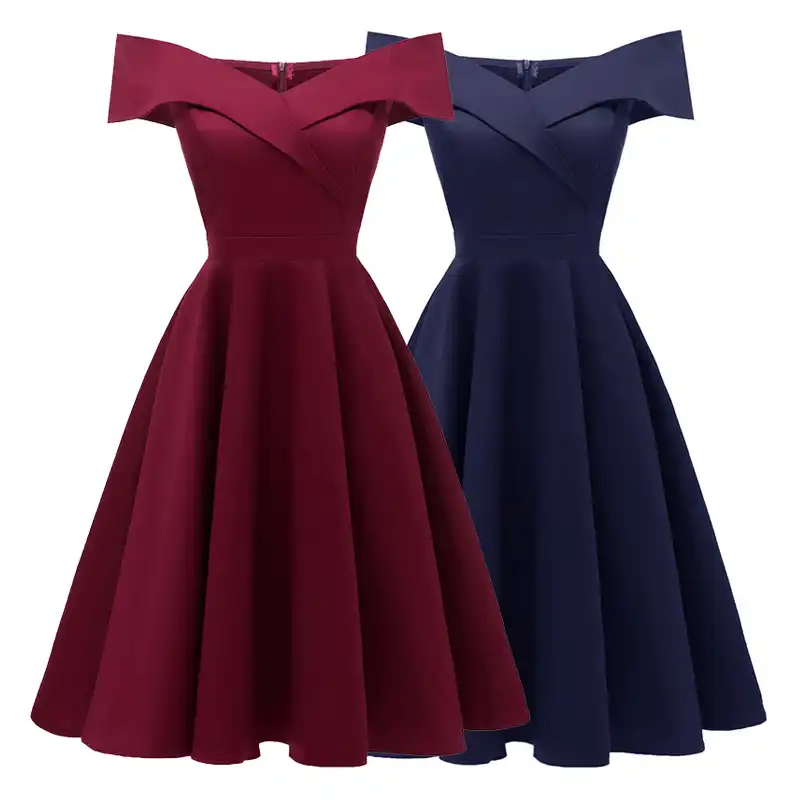 sexy 1950s dress