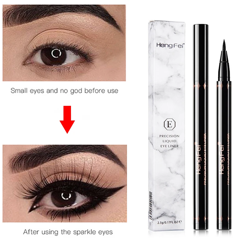 Жидкая подводка для глаз карандаш легко носить подводка для глаз Ручка Комплект подводок для глаз долговечная Водонепроницаемая подводка для глаз