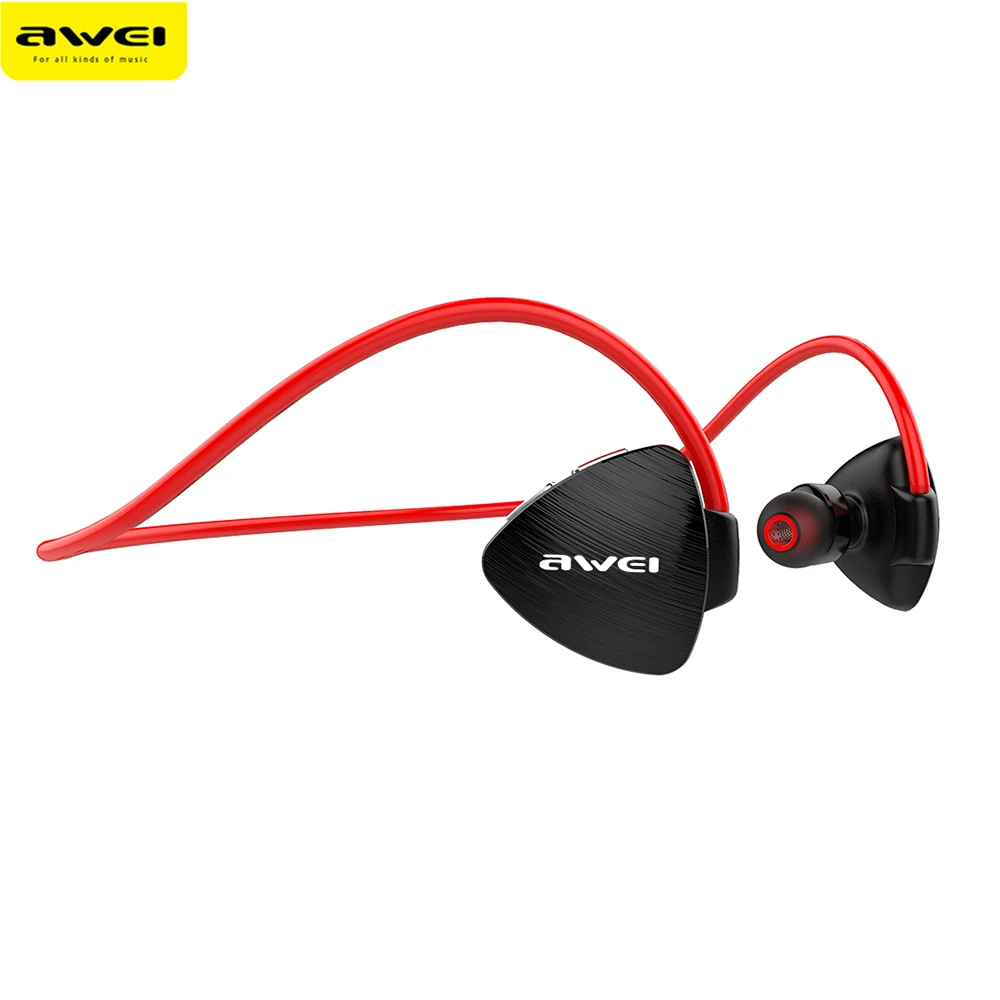 

Awei A847BL Wireless Bluetooth Earphone Ear Hooks Style Sports Earbuds Noise Canceling for iPhone Android Smartphone