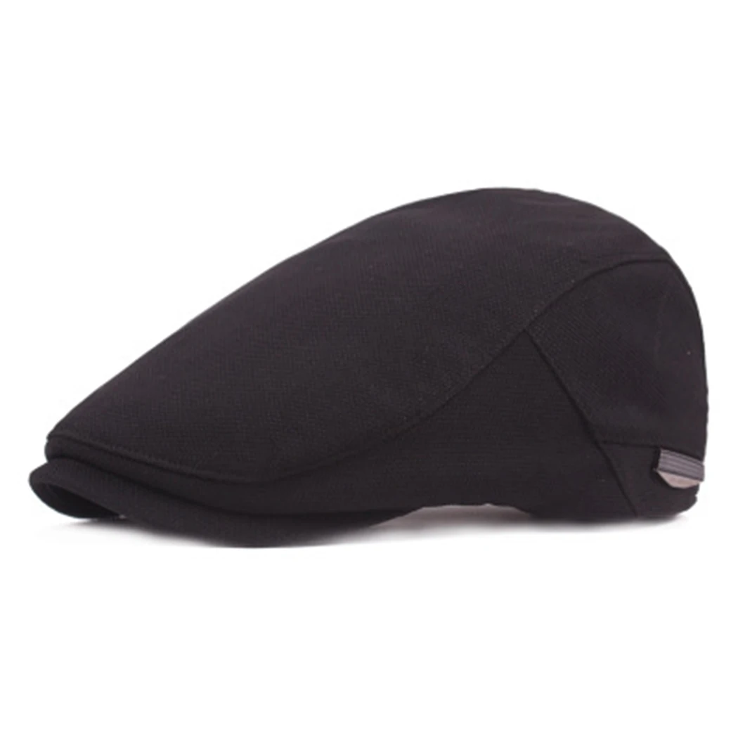 

Vintage Unisex Beret Hat Flat Caps For Men Baret Hat Women Solid Color Casual Classic Western Newsboy Black French Berets Boina