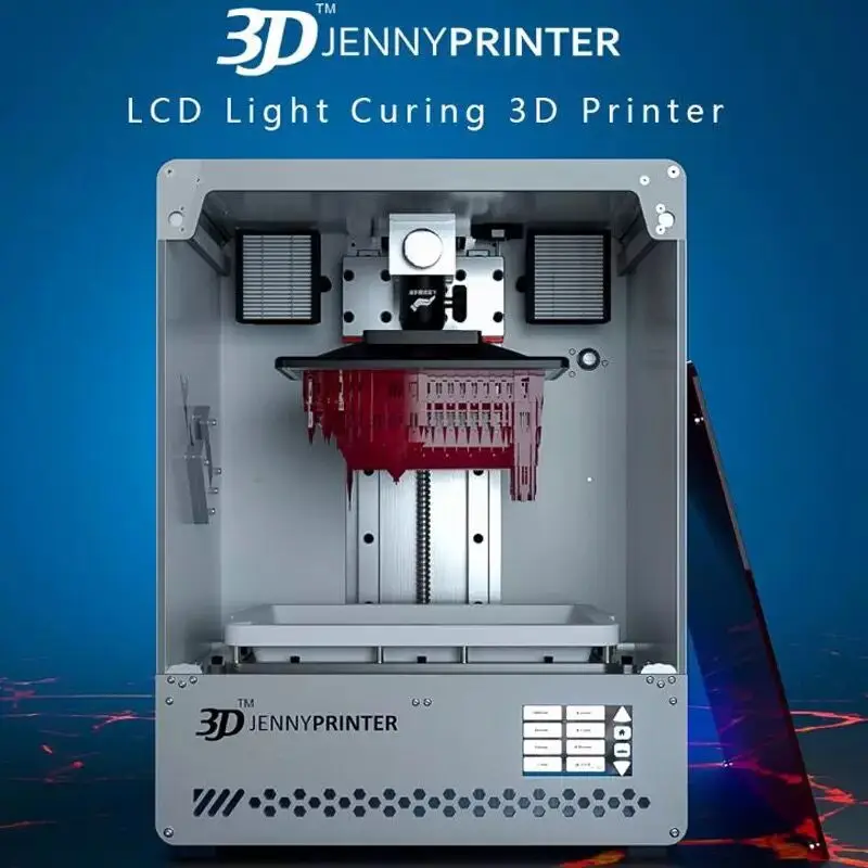 Jennyprinter JennyLight1+ SLA DLP Resin Light Curing 3D Printer Machine With 8.9inch 2K LCD Display For Jewelry Printing Jennyprinter JennyLight1+ SLA DLP Resin Light Curing 3D Printer Machine With 8.9inch 2K LCD Display For Jewelry Printing