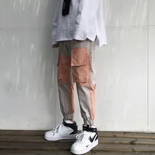 Мужские брюки цвета орфографии мужские брюки для отдыха эластичная манжета с принтом мужские хлопковые брюки облегающие джоггеры спортивные брюки M-2XL