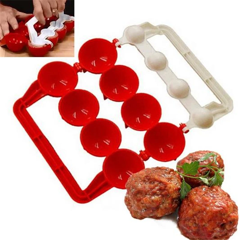 

New Meatball Mold Making Fish Ball Kitchen Self Stuffing Food Cooking Ball Machine Kitchen Tools Accessories