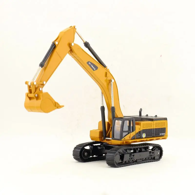 

Free Shipping/Diecast Toy Model/1:87 Scale/Excavator/Earth drill Truck/Engineering Car/Educational Collection/Gift For Kid