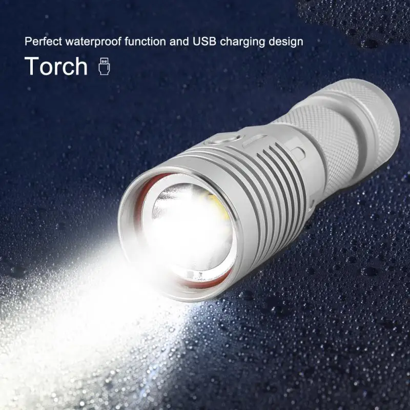 

Outdoor Camping Torch Flashlight Waterproof High Bright Flashlight Portable Torch for Hunting Camping Emergency Lighting