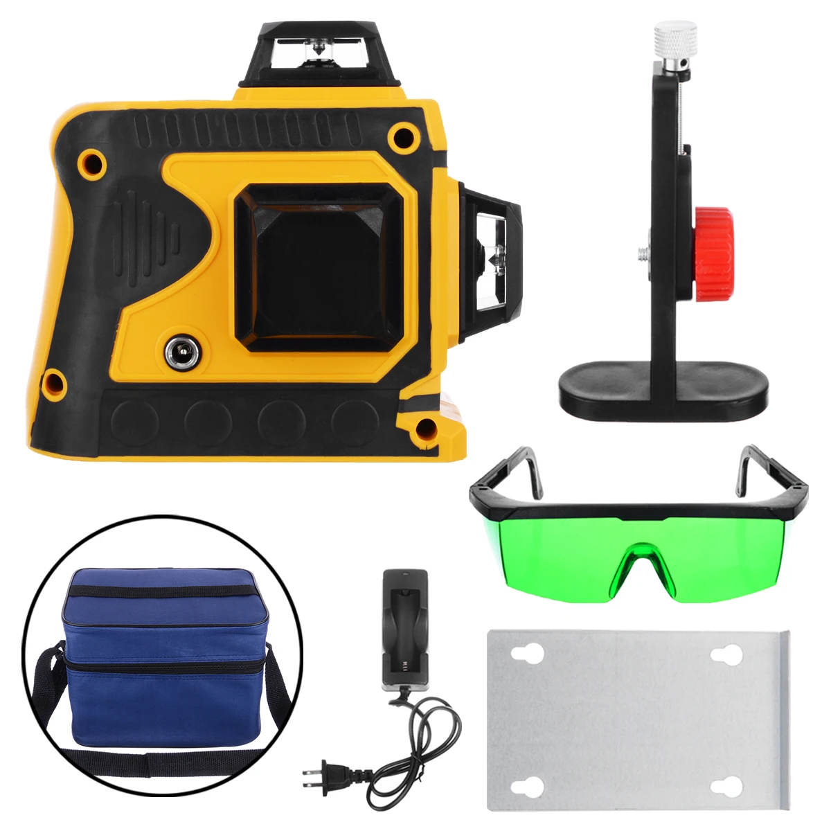 

12 Lines Laser Level Self Leveling 360 Degrees Rotary Cross Laser Measuring Tool 25.5*16*17cm