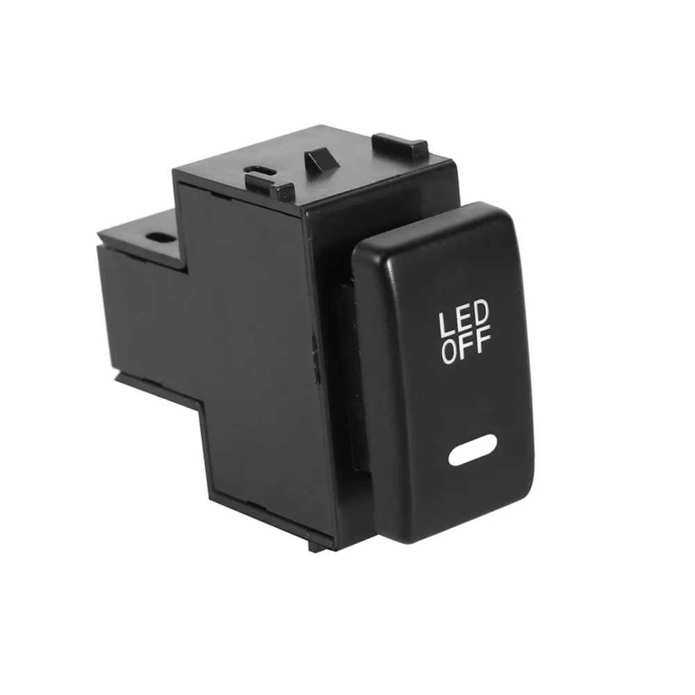 

Newest fireproof 12V Car Fog Light Switch Daytime Running Lights Switch For NISSAN Qashqai Juke Tiida Almera Car Accessories HOT
