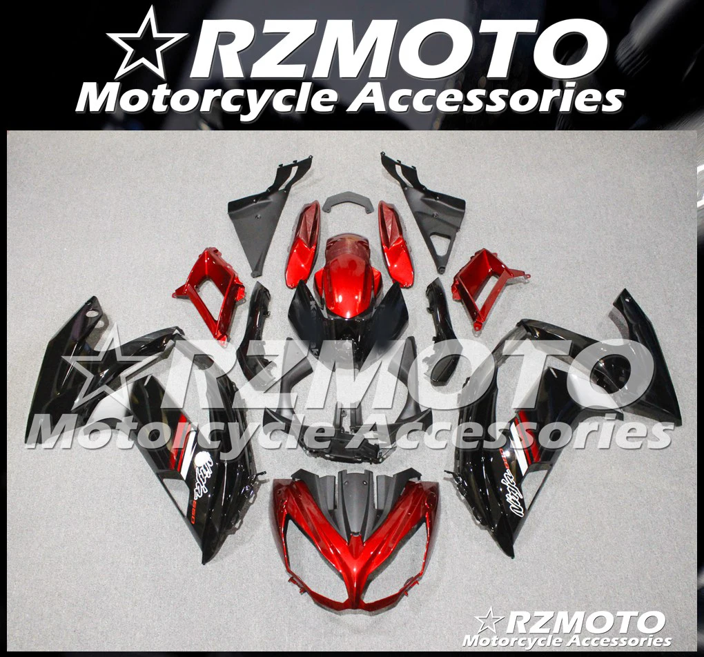 ABS обтекатель кузова комплект пригодный для Kawasaki Ninja ER6F 13 14 15 16 ER-6F 2013 2014 2015 2016 KI13 |