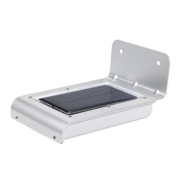 

Solar Powered Lamp LED PIR Motion Sensor Detector Wall Light Outdoor Water-resistant Lighting for Patio Garden Driveway Porch