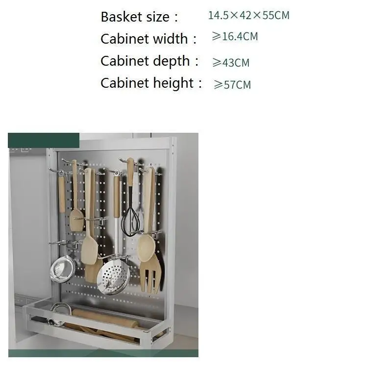 Хранилище Органайзер аксессуары Органайзер из нержавеющей стали Cozinha Cocina кухонный шкаф Cestas Para Organizar Basket