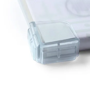

Silicone Safety Table Corner Protector Transparent Anti-Collision Angle Transparent Protection Cover Edge Corner Guard Door Stop