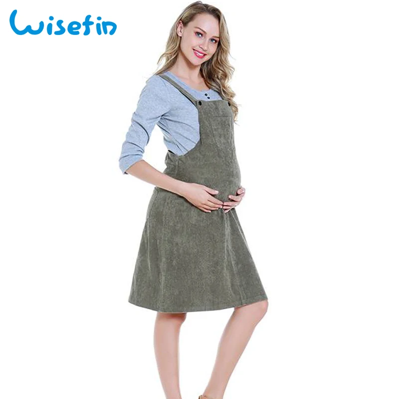 Wisefin Loose Maternity Dresses Pregnancy Clothes Dress Pregnant